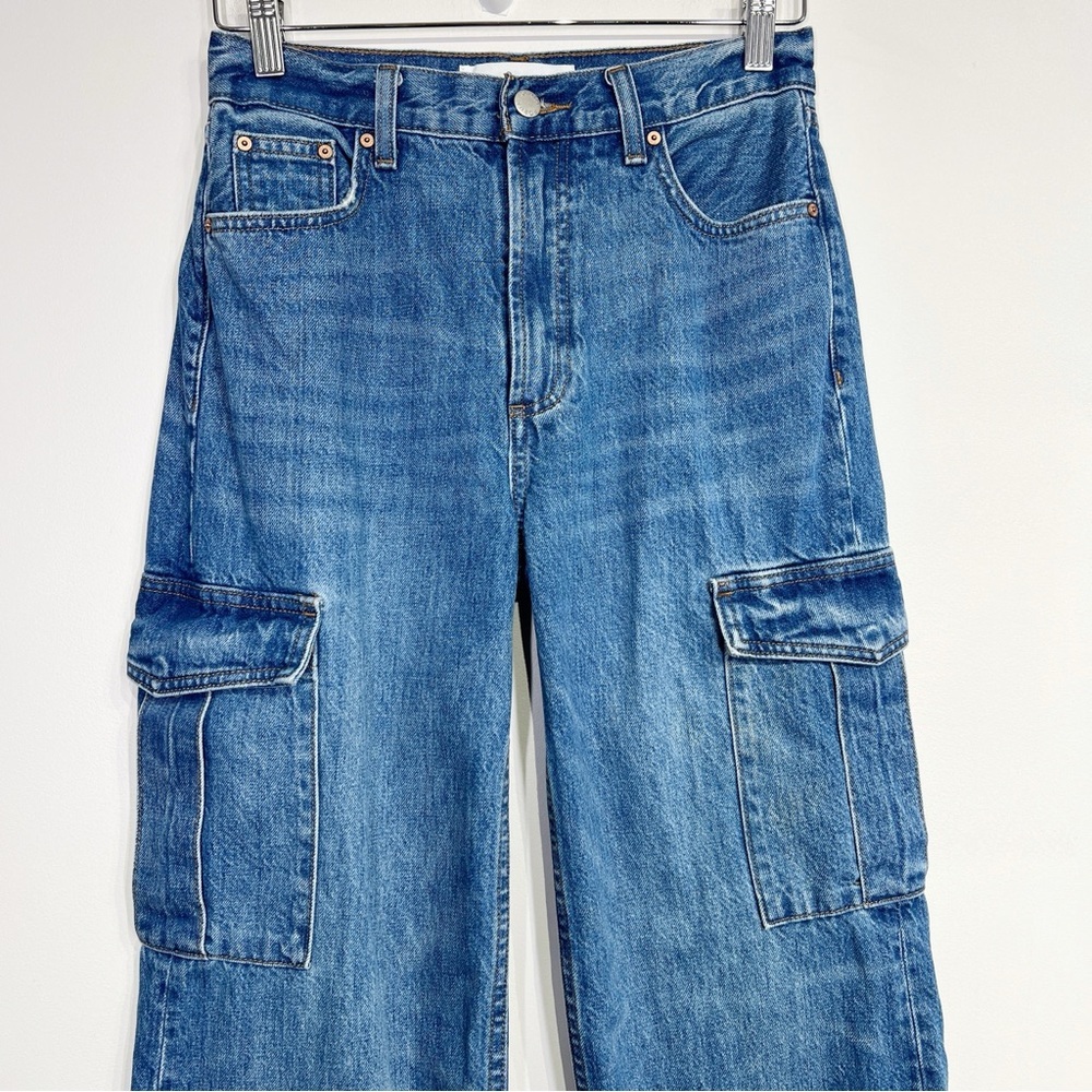 Aritzia Denim Forum The Farrah Hi-Rise Cargo Jean - Picture 4 of 12